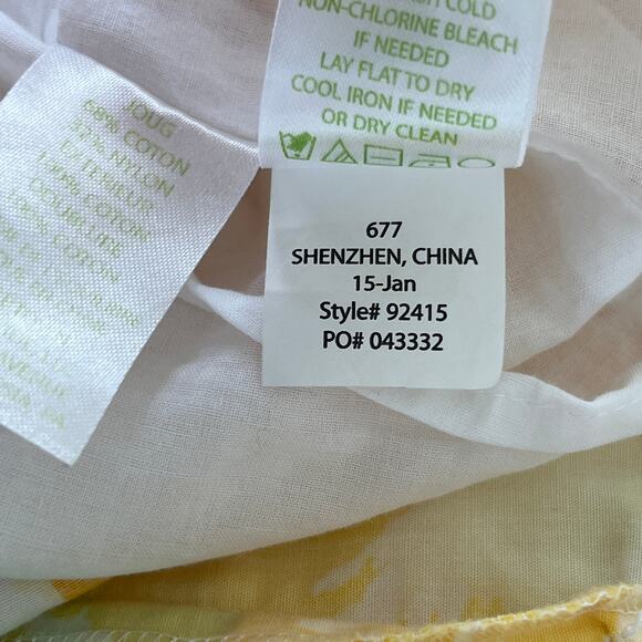 Lilly Pulitzer First Impressions Yellow Sunglow Reagan Dress sz 0 - Picture 7 of 7